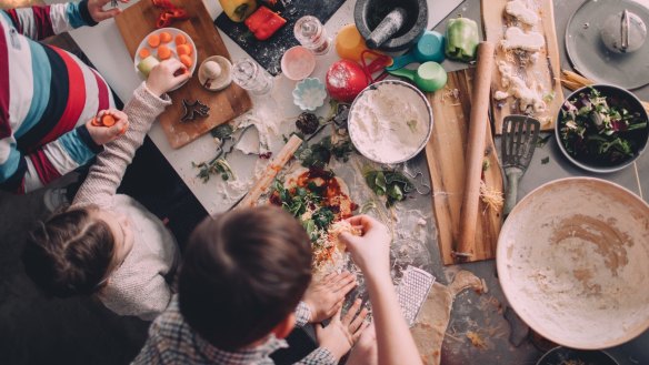 Make sure the kids help clean up, too.