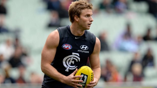 Packed his bags: Lachie Henderson says he left Carlton in pursuit of success and happiness.