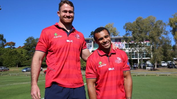 Moving on: James Horwill and Will Genia will play their last home game for the Queensland Reds on Saturday night.