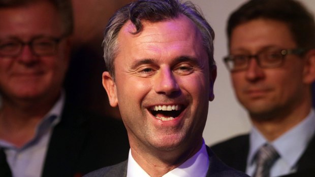 The Austrian Freedom Party's Norbert Hofer.