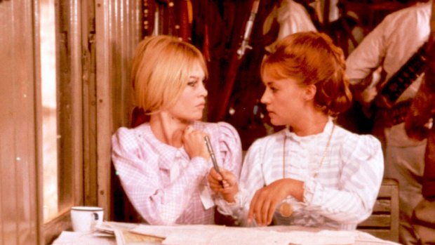 <i>Viva Maria!</i> starring Brigitte Bardot and Jeanne Moreau.