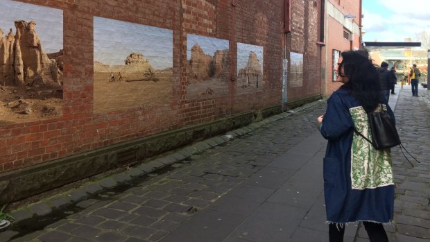 Artworks appear in laneways, cafes, shopfronts as well as the traditional gallery, for the Ballarat International Foto Biennale.