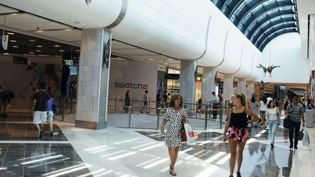 Style update: The redeveloped Macquarie Centre in Sydney.