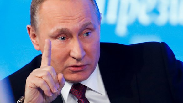 Why do Americans tolerate Russian influence in their election? Russian President Vladimir Putin.