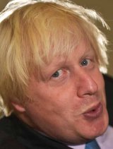 No longer the 'court jester': Boris Johnson.