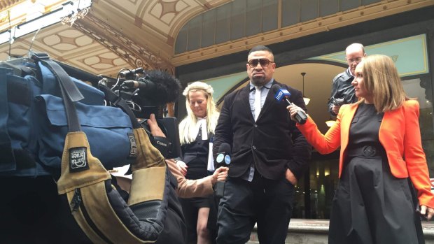 Ex-NRL player John Hopoate pleaded guilty to a charge of common assault on Friday.