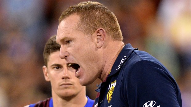 Brisbane Lions coach Justin Leppitsch has given his small forwards a spray after a bad loss to the Gold Coast Suns.