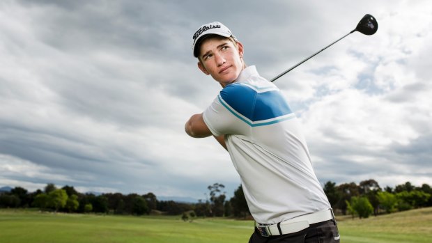 Canberra golfer Josh Armstrong will have a rare chance to play team golf.