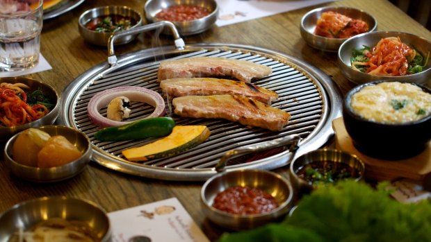 The owner of 678 Korean BBQ on Pitt Street advertised for staff for as little as $12 an hour. 