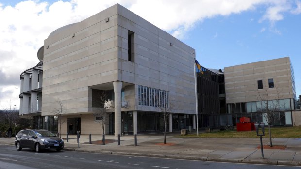 A violent scuffle broke out at the ACT Magistrates Court on November 1 last year.