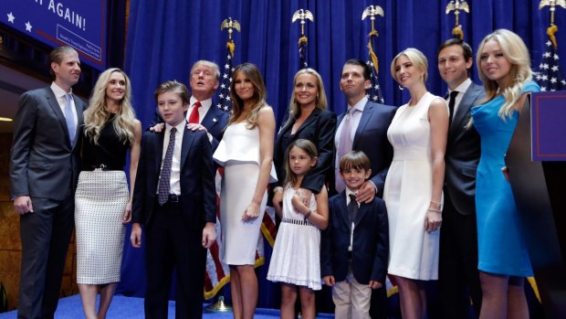Donald Trump is doing all he can to ensure that his children will spend the rest of their lives paying for his current behaviour.