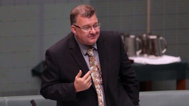 Liberal MP Craig Kelly handed out flyers containing his wish "to contribute to a Coalition government under Tony Abbott:.