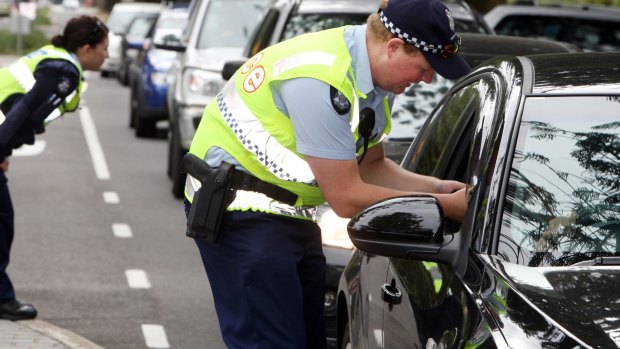 There were 777 drivers apprehended for drink driving between January and October this year in Canberra.