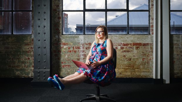 Sarah Moran, co-founder of Geek Girl Academy: "The internet is largely built by men... we're consuming it all through a male lens."