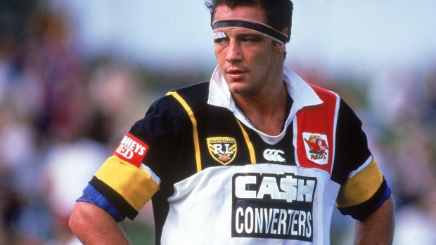 Red-blooded: Mark Geyer with the Western Reds in 1996.