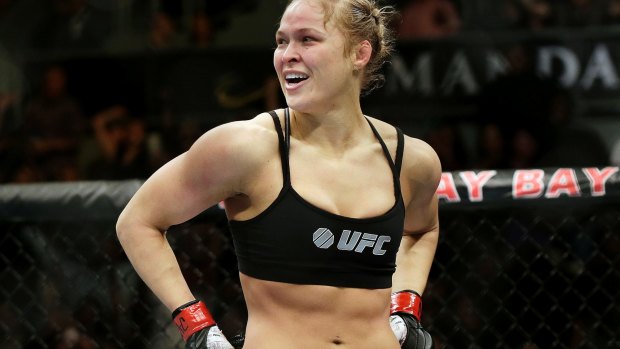 Crossover appeal: Ronda Rousey is a fixture in Hollywood.