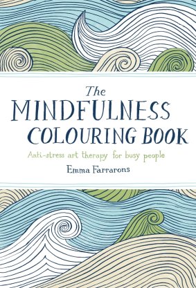 Adult colouring-in books are the new black.