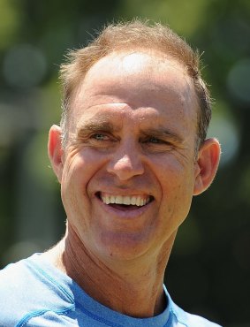 Prepared: When he goes on holiday Matthew Hayden is always looking for an opportunity for some physical activity.