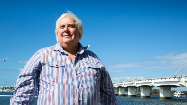 Clive Palmer will fight again in the seat of Fairfax. Voters however says they are thinking again.
