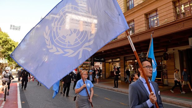 The deaths of the UN soldiers in Mali came less than 48 hours after a march through central Brisbane to honour the work of UN peacekeepers.