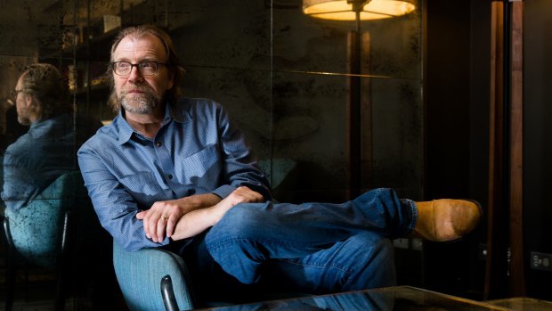 George Saunders has a "neurotic worry" about the blank page waiting for him.