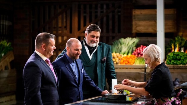 Channel Ten's Masterchef is rating well, but the company faces financial troubles. 