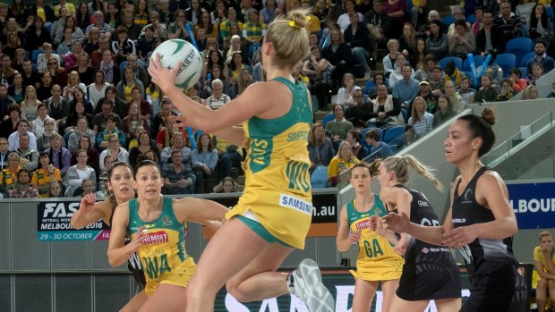 Diamonds are forever: Australia won by five goals.