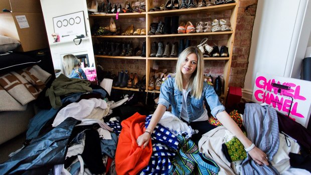 Jess Dempsey is turning to a private sale to clear her wardrobe as being a working mother she says she has no time for markets and wants to attract a more fashion-conscious clientele.