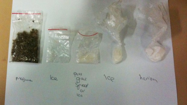 The drugs that led to the arrest of Wayne Jones in 2011.