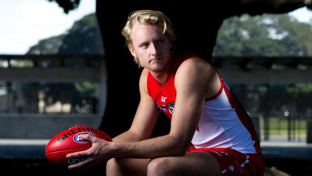 Teenager James Rose is ready to make his AFL debut for the Swans.