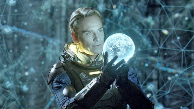 Michael Fassbender plays an android in <i>Alien: Covenant</i>.