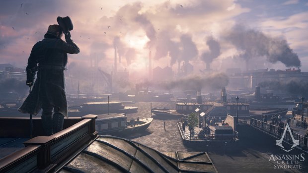 <i>Assassin's Creed: Syndicate</i> takes place in smoggy Victorian London.