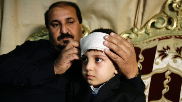 Iraqi taxi driver Sami and his seven-year-old son Mohammed were victims of the Nisoor Square shooting.