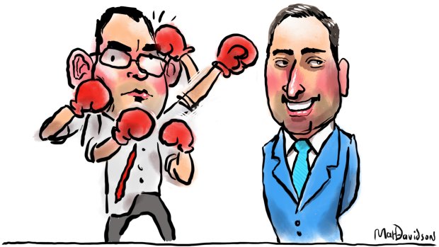 Theirs to lose: The state will be up for grabs when Daniel Andrews and Matthew Guy go to the polls; and they'll only have themselves to blame should they lose.