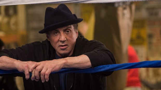 Sylvester Stallone as Rocky Balboa in the film <i>Creed</i>.