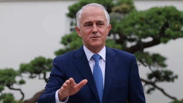 PM Malcolm Turnbull during the G20 summit in China.