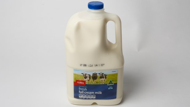 A Coles spokesperson has confirmed that Coles Brand milk is "100 per cent Australian fresh milk".