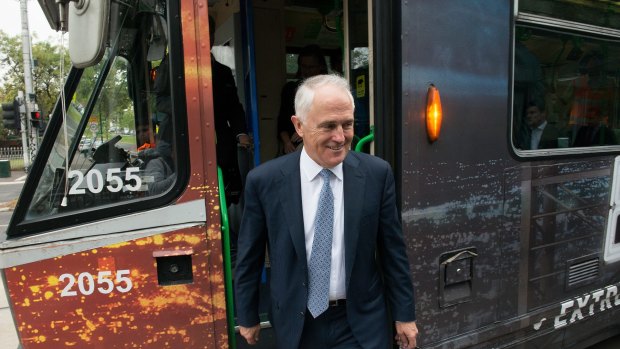 Prime Minister Malcolm Turnbull is an enthusiast for public transport.