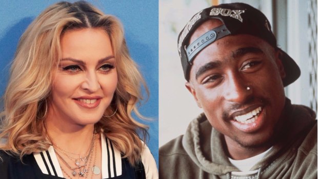 Madonna and Tupac dated secretly for around three years.