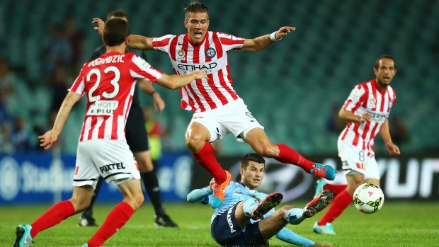 Linchpin: The return of Erik Paartalu will bring a welcome stability to Melbourne City.