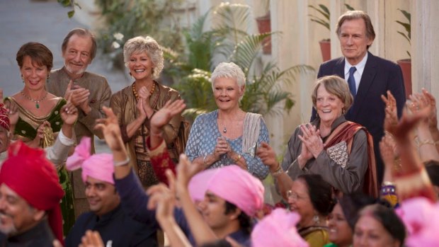 Masters of their art: An older cast also lifted the <i>Best Exotic Marigold Hotel</i> movies. 