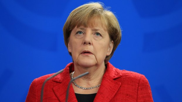 German Chancellor Angela Merkel.