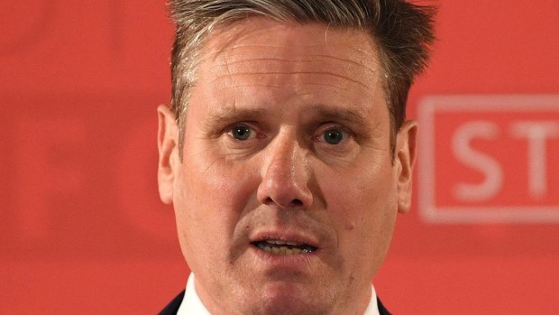 Shadow Brexit secretary Keir Starmer outlined Labour's position in the Observer on Sunday.
