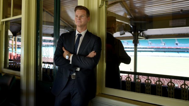 Smart leadership: Captain Steve Smith is also his side's most influential voice. 