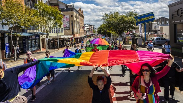 The 2015 Brisbane Pride festival would have been unthinkable in 1985, according to released state cabinet documents.