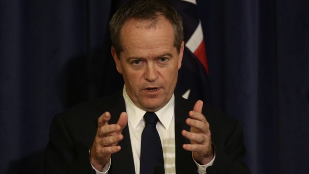 Opposition Leader Bill Shorten on Tuesday.