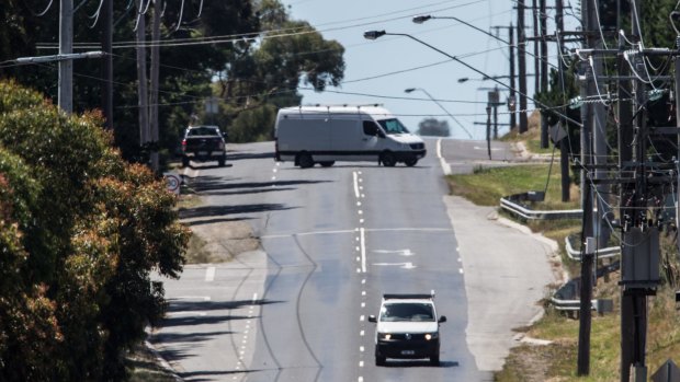 Taskforce Echo detectives and the Bomb Response Unit raided a house on Heatherton Road in Narree Warren on Friday.