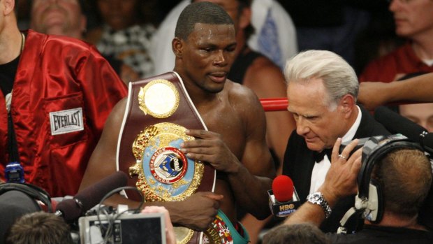 Jermain Taylor in his prime in the mid-2000s