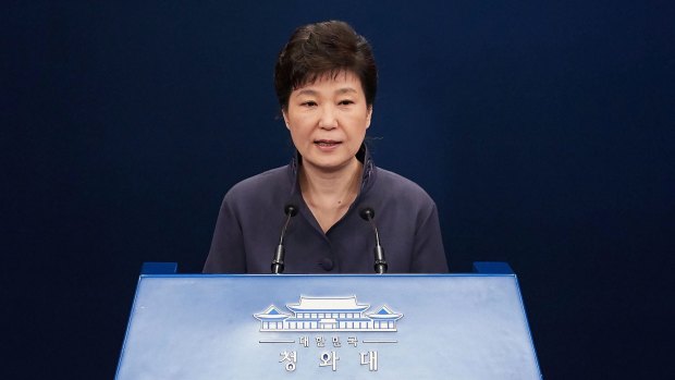 South Korea's President Park Geun-Hye apologised for the the scandal surrounding her friend and confidante.