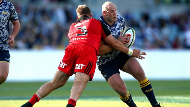 Brumbies co-captain Stephen Moore is back to face the Bulls.